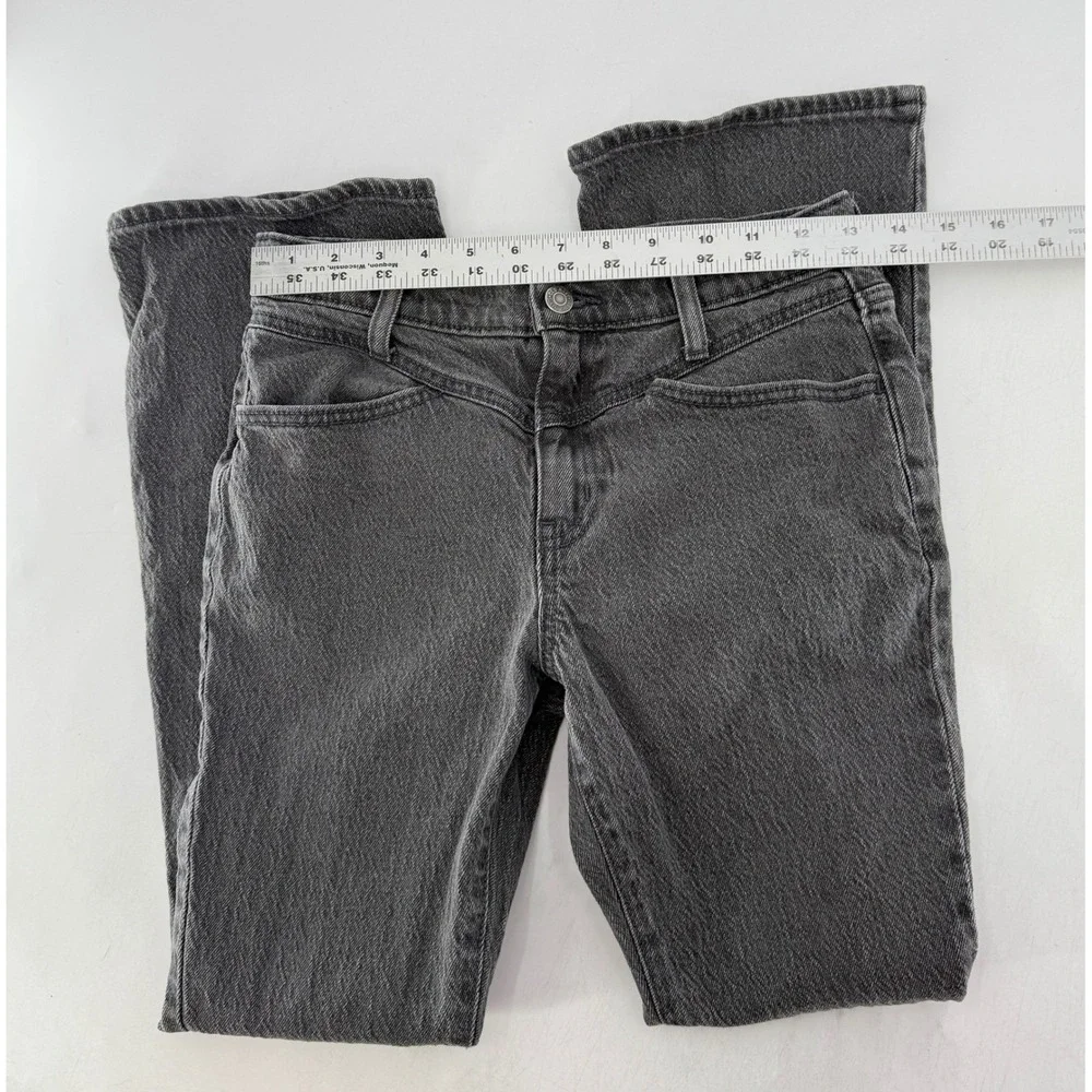 Old Navy Kids Girls High Rise‎ Flare Jeans Gray Size 14 Denim